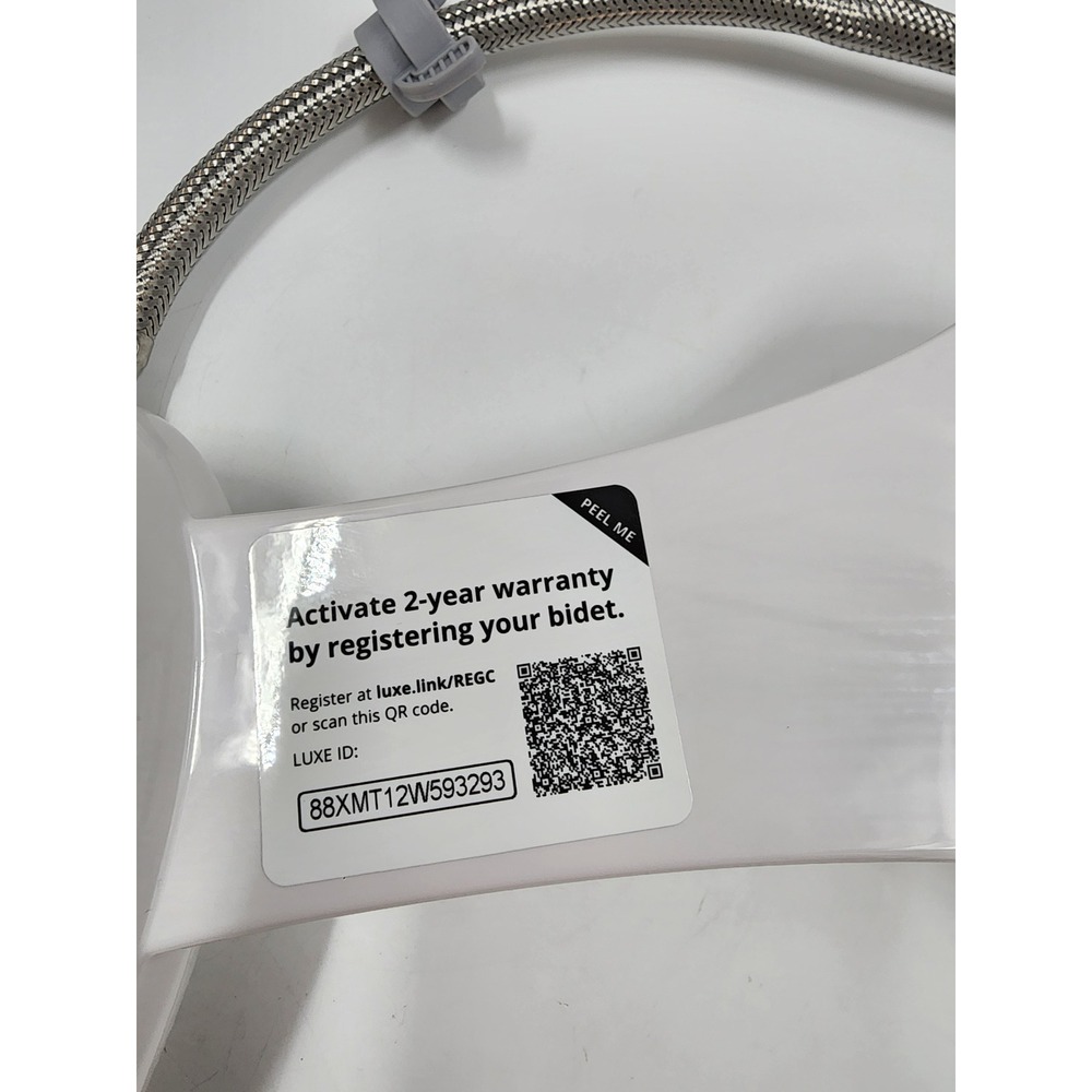 LUXE Bidet Neo 120 White Self Cleaning Nozzle Toilet Attachment Non-Electric - Picture 4 of 8
